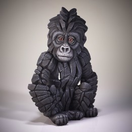 baby gorilla edge sculpture