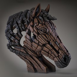 horse bust edge sculpture