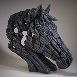 horse bust edge sculpture