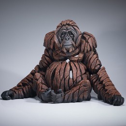 orangutan edge sculpture