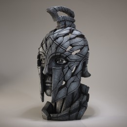 spartan bust edge sculpture