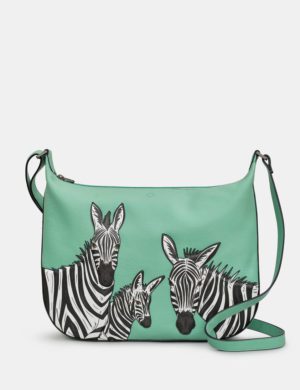 Yoshi - Dazzle of Zebras Hobo Bag