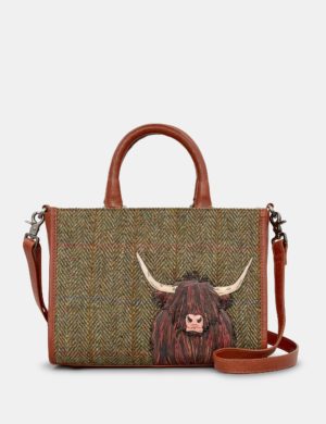 Yoshi - Highland Cow Tweed Grab Bag