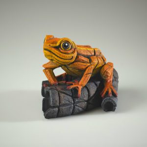 Edge Sculpture - African Frog (Orange)