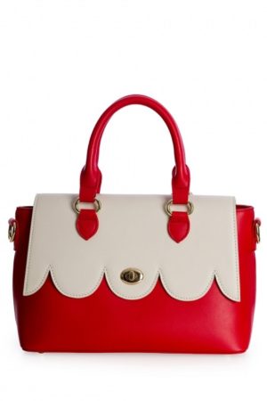Red Coquille Handbag - Banned