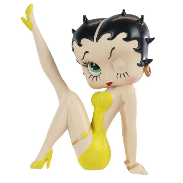 Betty Boop - Leg up Yellow Dress