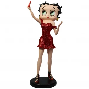 Betty Boop - Selfie in Red Glitter Dress